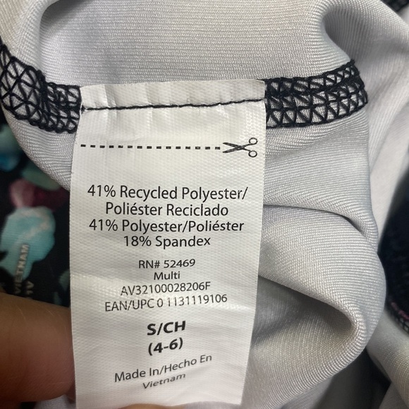 Avia blue floral leggings size small - Picture 6 of 6